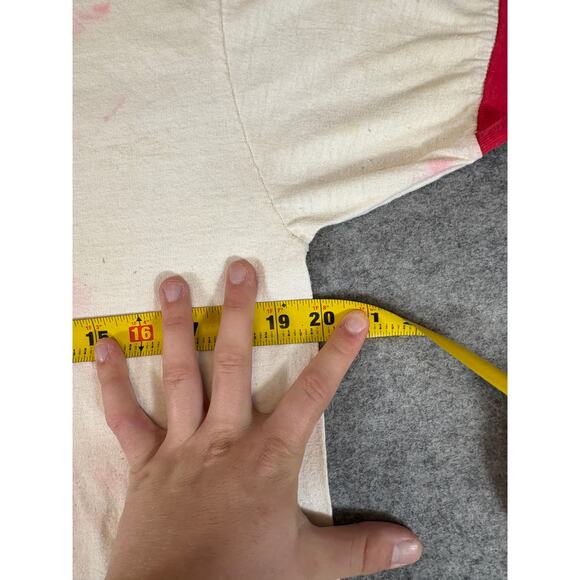 VINTAGE 70s Charlies Angels Allison Shirt Womens Medium White Ringer Tee Promo - Picture 2 of 6